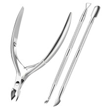 Cuticule Trimmer Cuticule?i cu cuticule Pusher Xunxmas din o?el inoxidabil profesionist Instrumente de manichiura durabila pentru pedichiura Cutt