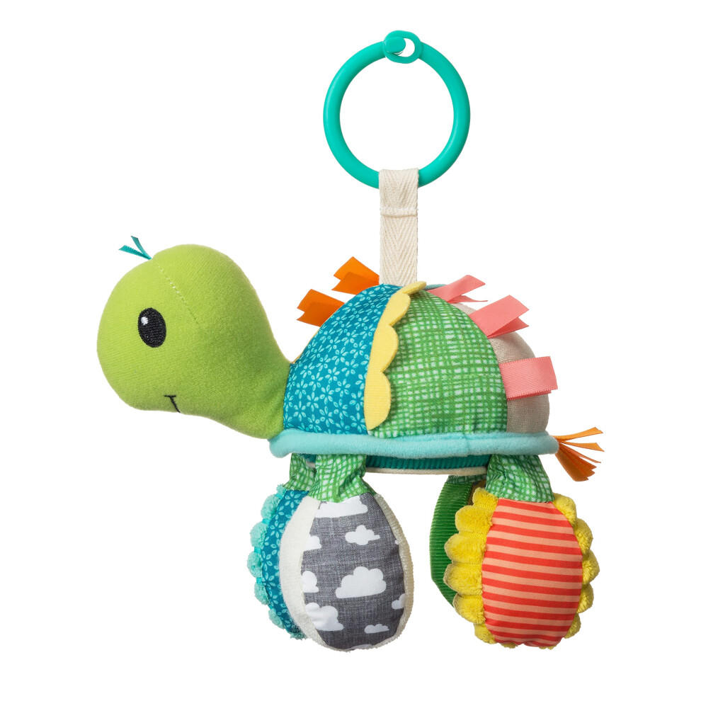 - Go Gaga Turtle Activity Miror - for Tummy Time - Baby Gift - clip on Pram and Pushchair - Newborn Baby - Sensory Toys for Babies - Peek-a-Boo Play