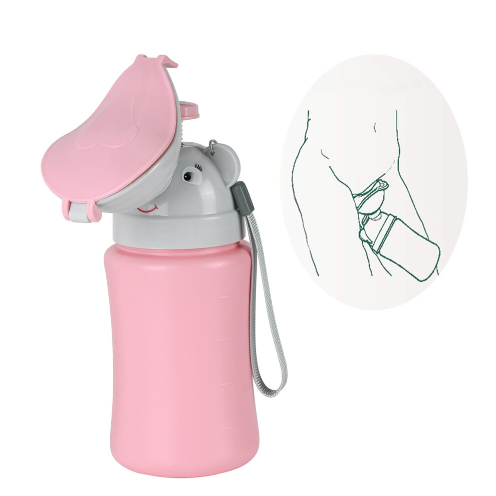 Portable Child Kids Travel Potty Cute Boys Girls Hygienic Leak Proof Emergency Urinal Toilet Toddler Pee Training Bottle Urination Container Cup For Xinchia