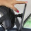 Large Rectangular Adjustable Backseat Mirror, Black, 20 x 24 cm 4