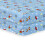 2 Pack Cot Bed Fitted Sheets Easy Care Soft and Dureable, Space Blue - 70 x 140 cm 1