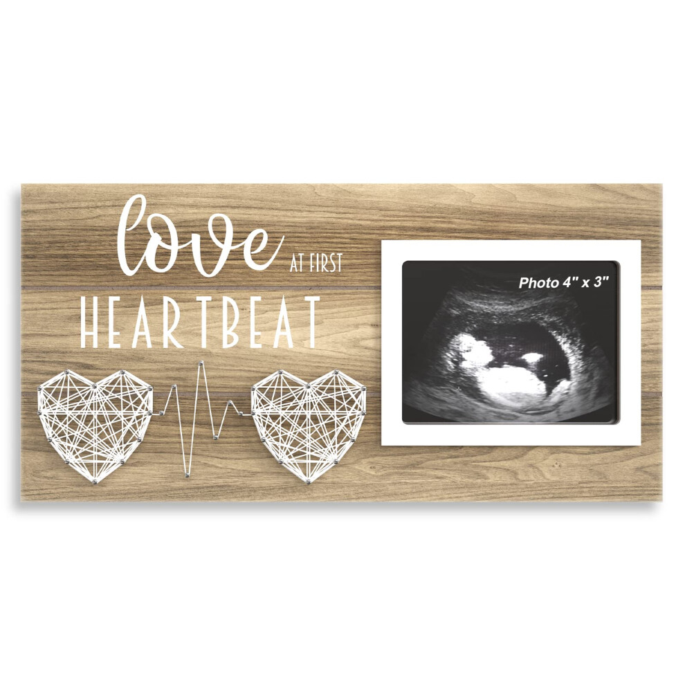Eurset Baby Scan Photo Frames For Standard 4" X 3" Sonogram Ultrasound Picture - Pregnancy Announcements Ideas - Gender Reveal Baby-Shower Gift - New Mom