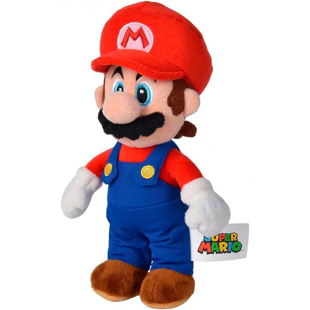 Toys Mario Plush Toy, Suitable from the First Months of Age, 20 cm