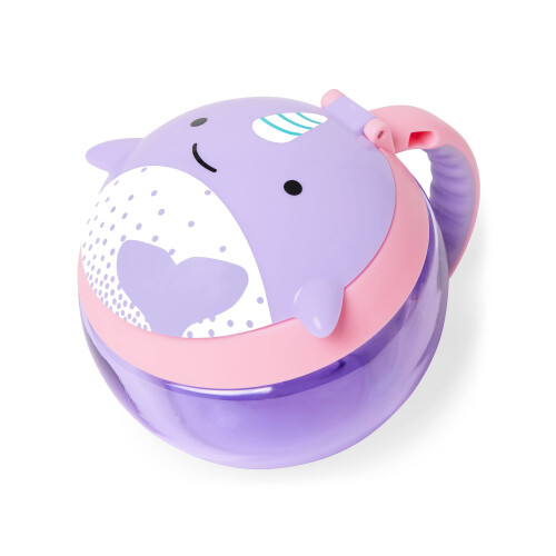 Skip Hop Zoo Snack Cup, Narwhal