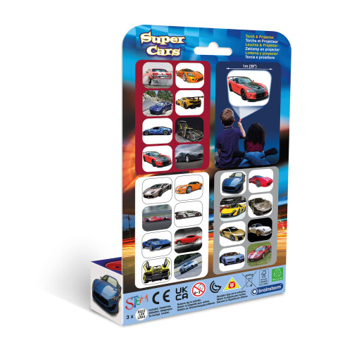 Super Cars Torch and Projector 1