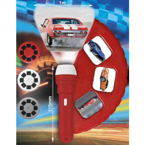 Super Cars Torch and Projector 2