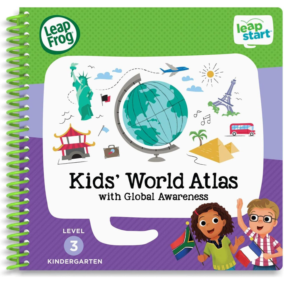 LeapStart Primary School Activity Book: Kids' World Atlas with Global Awareness