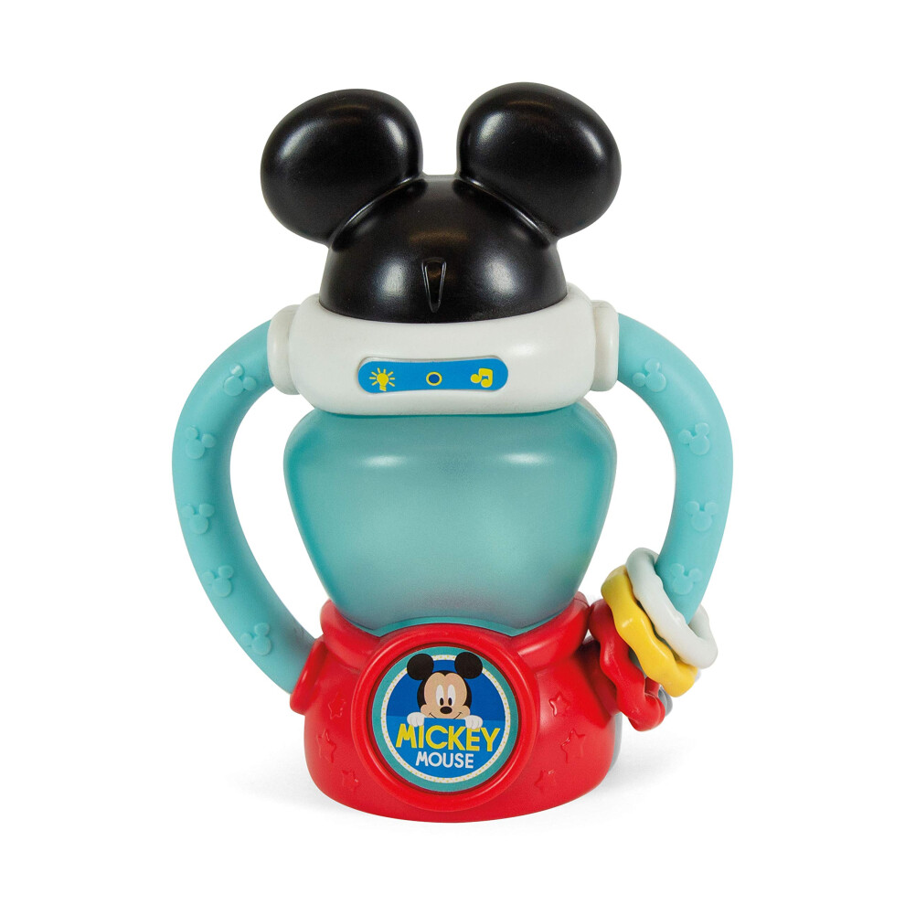 17335 -Disney Mickey Lantern-Interactive, Educational and Sound Toy for Baby from 6 Months and Older-Batteries Included, Multi-Colour