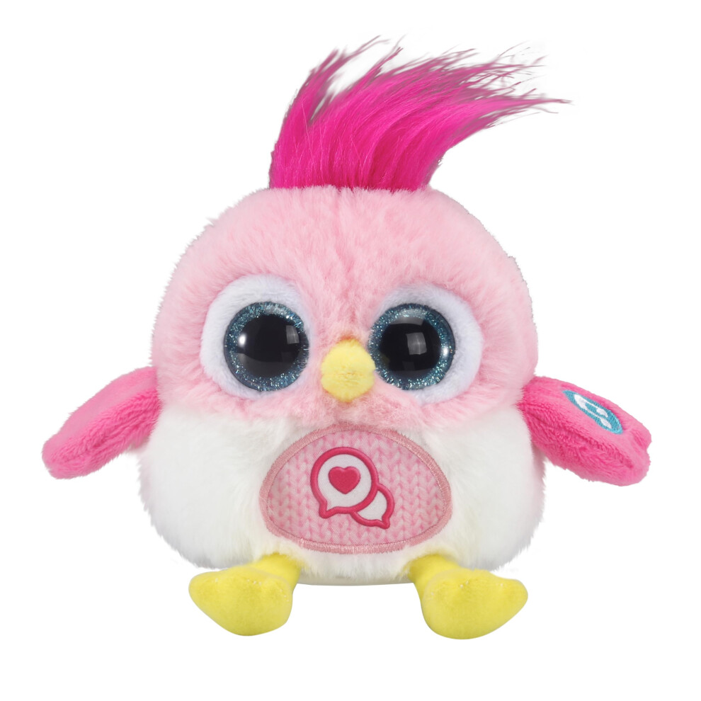 LoLibirds, Interactive Birdie Toy with Funny Responses, Colour-Changing Eyes, Music & Sounds, Sits On Your Shoulder, Gift for Toddlers 4, 5, 6 + years