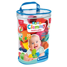 Clementoni - Clemmy Baby - Pehmeä laukku 20 kpl - Mixed - Alkaen 9 kuukautta