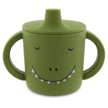 Tasse d'apprentissage en silicone - Mr. Dino