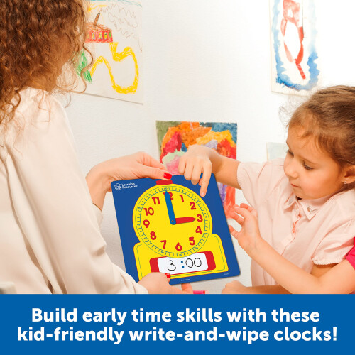 Learning Resources Write & Wipe Classroom Set 1