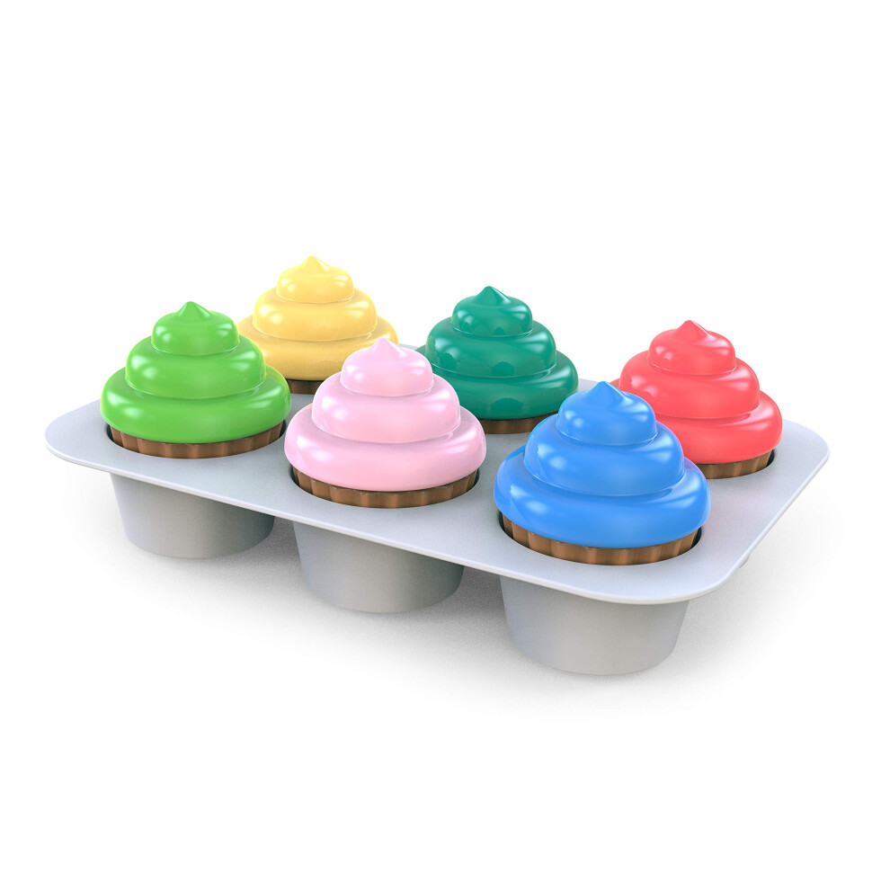 Sort & Sweet Cupcakes Shape Sorter Toy for Infants 3 Months and up