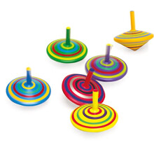Toupie - LEGLER - Toupie espiral - Lote de 6 - Multicolor - Para niños a partir de 3 años
