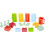 Little Tikes Baby Builder Splash Blocks - Baby's First Blocks - Includes 18 Large Multicoloured Blocks & Mesh Bag - Great for Floating, Scooping, Pouring, and 4