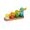 Janod Duck Family Stacker - Plush Soft Toy 2