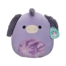 SQCR05425 12-Inch-Deacon The Purple Donkey with Tir-Dye Belly, Multicolour