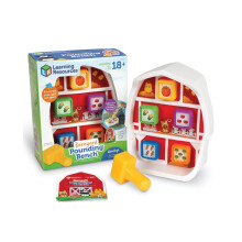 Barnyard Pounding Bench, 3 Pieces, Ages 18 Months+, Hammering & Nailing Toys, Preschool Learning Activities, Toddler Toys, Montessori Toys
