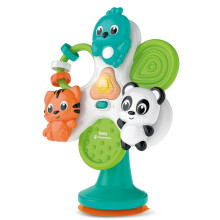 Gioco elettronico interattivo - CLEMENTONI - Ruota rotante con animali - Suoni e luci - 12 mesi e oltre