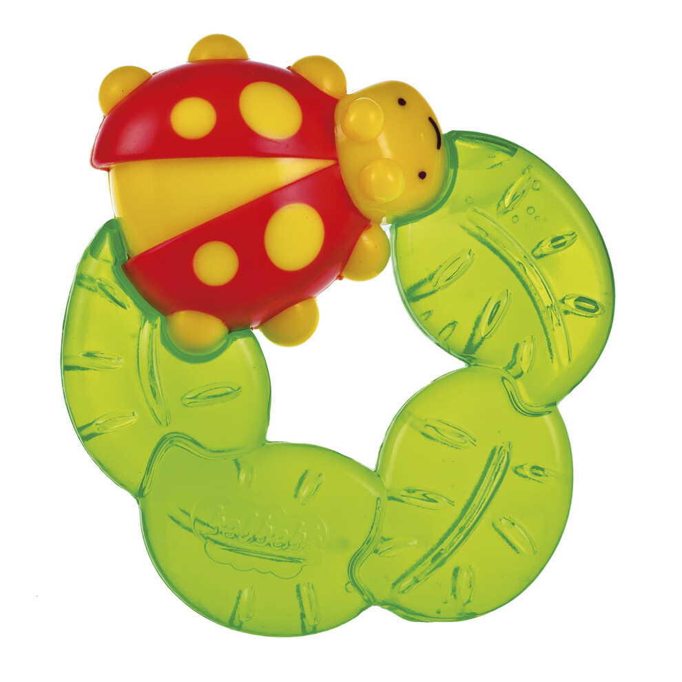 14239 Mordicchioso Ladybug Tinkerbell Rattle Early Childhood Toy 135, Multi-Coloured