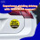 Baby in Car Magnet_Circular Type (3 Pack) (Yellow/Black) 2