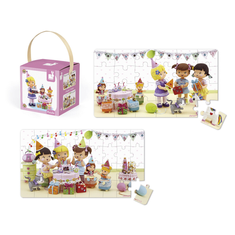 Jura Toys J02768 Lovely Juliette Celebrates Her Birthday Puzzle