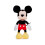 Simba Simba - Mickey Plüsch 35 cm, A2102208, Schwarz, Rot, Gelb 1