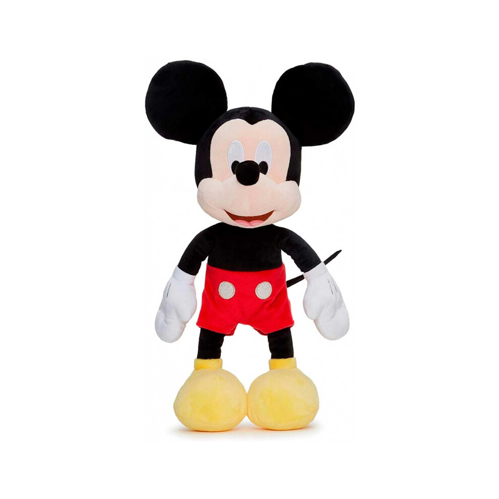 Disney Mickey Mouse 35 cm, Black, Red, Yellow, Plush, from 0 Months