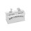 Silver Plated First Tooth & Curl Box Baby Keepsake Elephant Giraffe 1