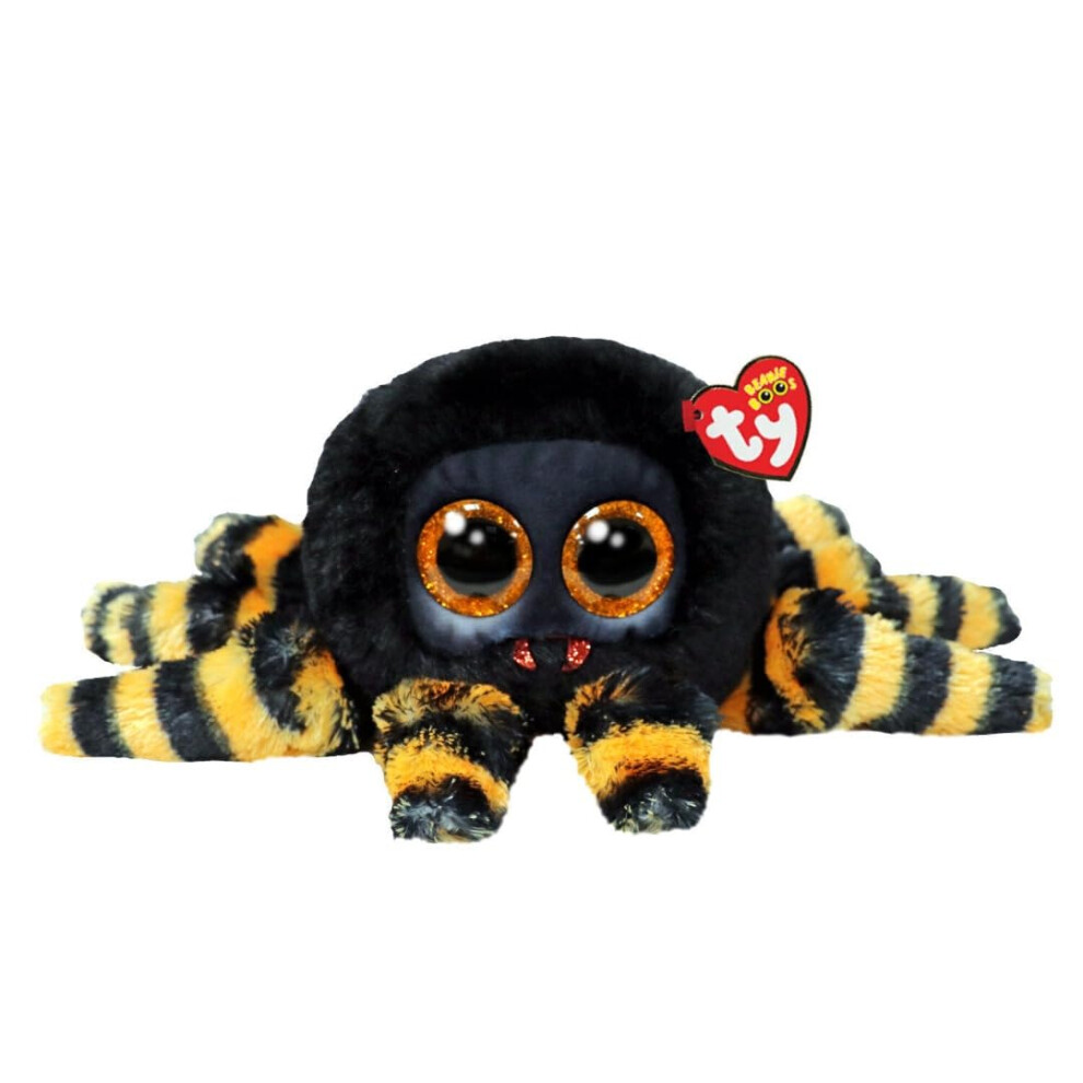 Beanie Boo Regular 15 cm Charlotte Spider Halloween 2023, Black (T37298)