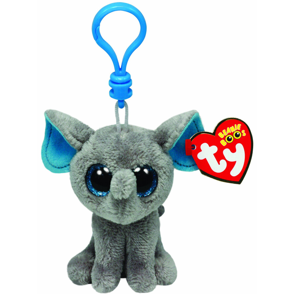 - Ty36521 - Keyring - Beanie Boos - Peanut the Elephant