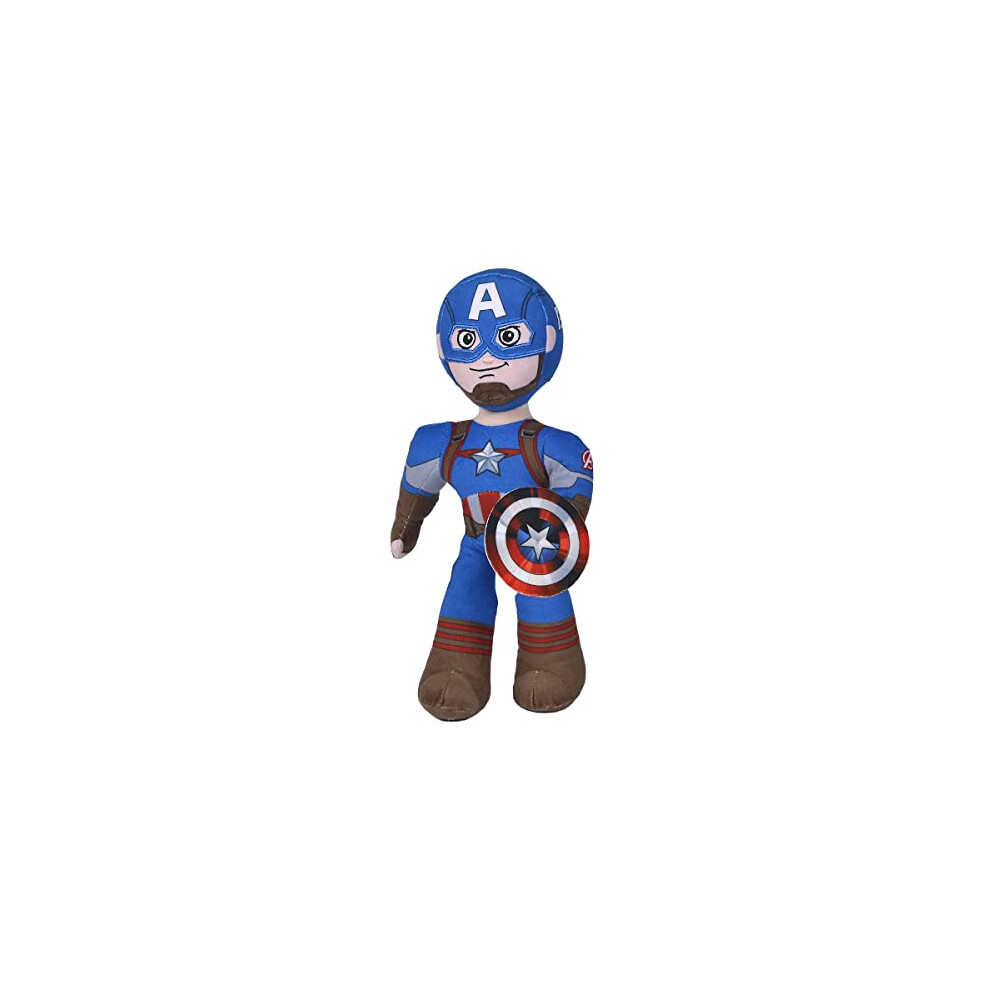 Simba Marvel Captain America Poseable Action Figure 25 Cm Soft Toy