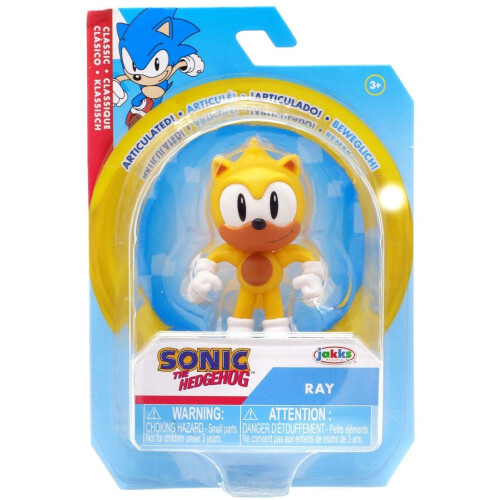 Sonic The Hedgehog Mini Figure 2.5 inch - Packaging May Vary (Ray)