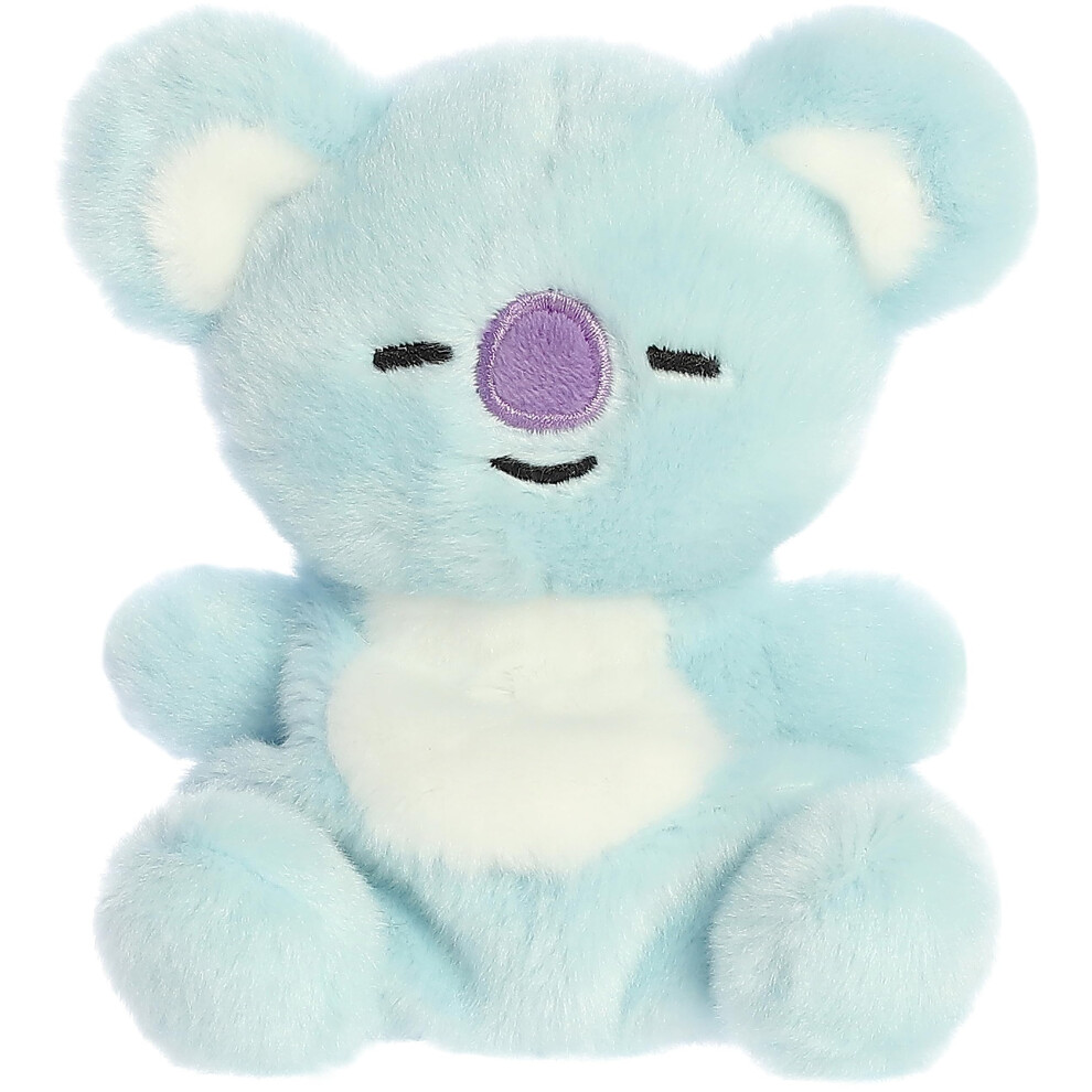 Lovable BT21 Palm Pals KOYA Stuffed Animal - Collectible Fun - Delightful Cuteness - Blue 5 Inches