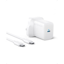 USB C Plug, 30W Anker 312 USB-C Charger with Compact Design, High-Speed Fast Charger for iPhone 15/14/13/12 Series, Galaxy S23, Pixelbook, iPad Pro,