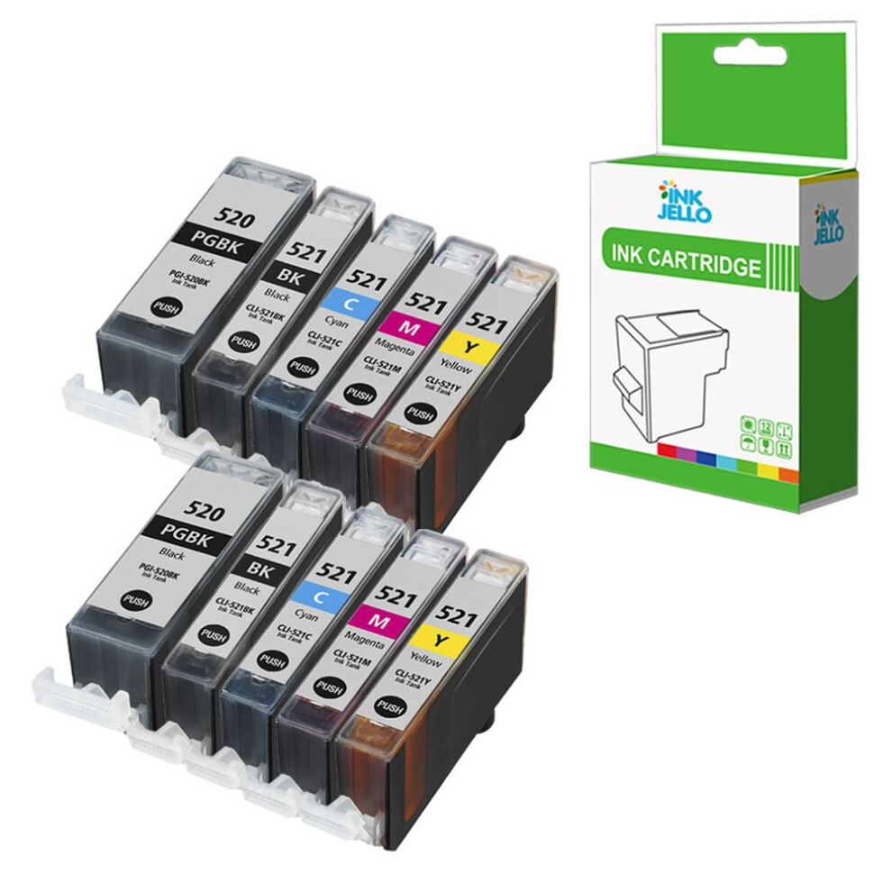 Ink Cartridge For Printer, Compatible With Canon Pixma Ip3600 Ip4600 Ip4700 Mp540 Mp550 Mp560 Mp620 Mp630 Mp640 Mp980 Mp990 Mx860 Mx870 747742366789