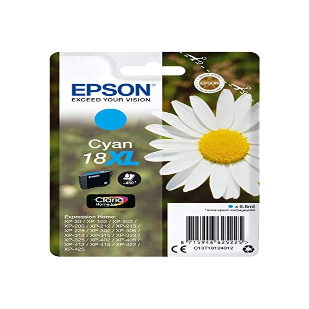 Epson Blau Daisy Singlepack Cyan 18XL Claria Home Ink - Bild 5