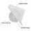 20pcs NFC 213 EV1 Stickers with 180 Bytes Memory, Password Verification Protectionpcs,complie with All NFC Application Software (20) 2