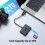 UGREEN 4-in-1 USB-C/USB-A Speicherkartenleser 6