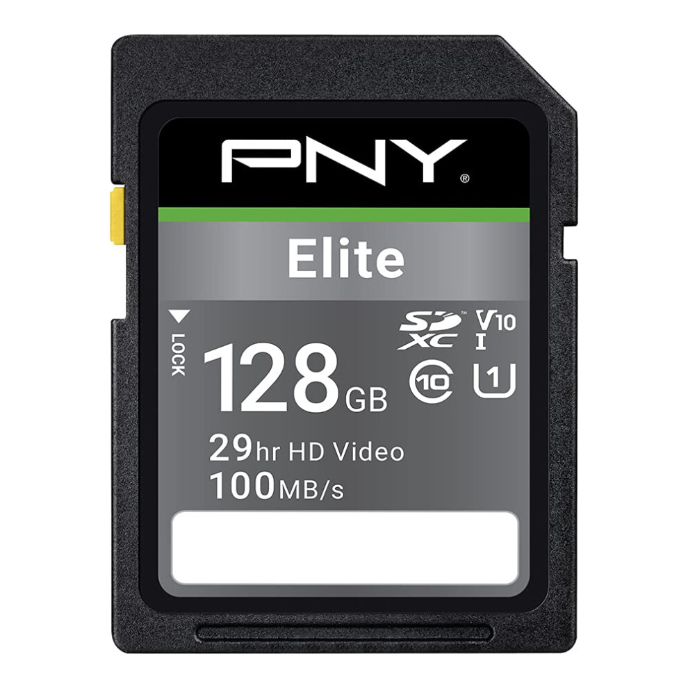 Elite Sdxc Card 128Gb Class 10 Uhs-I U1 100Mb/S 751492625577