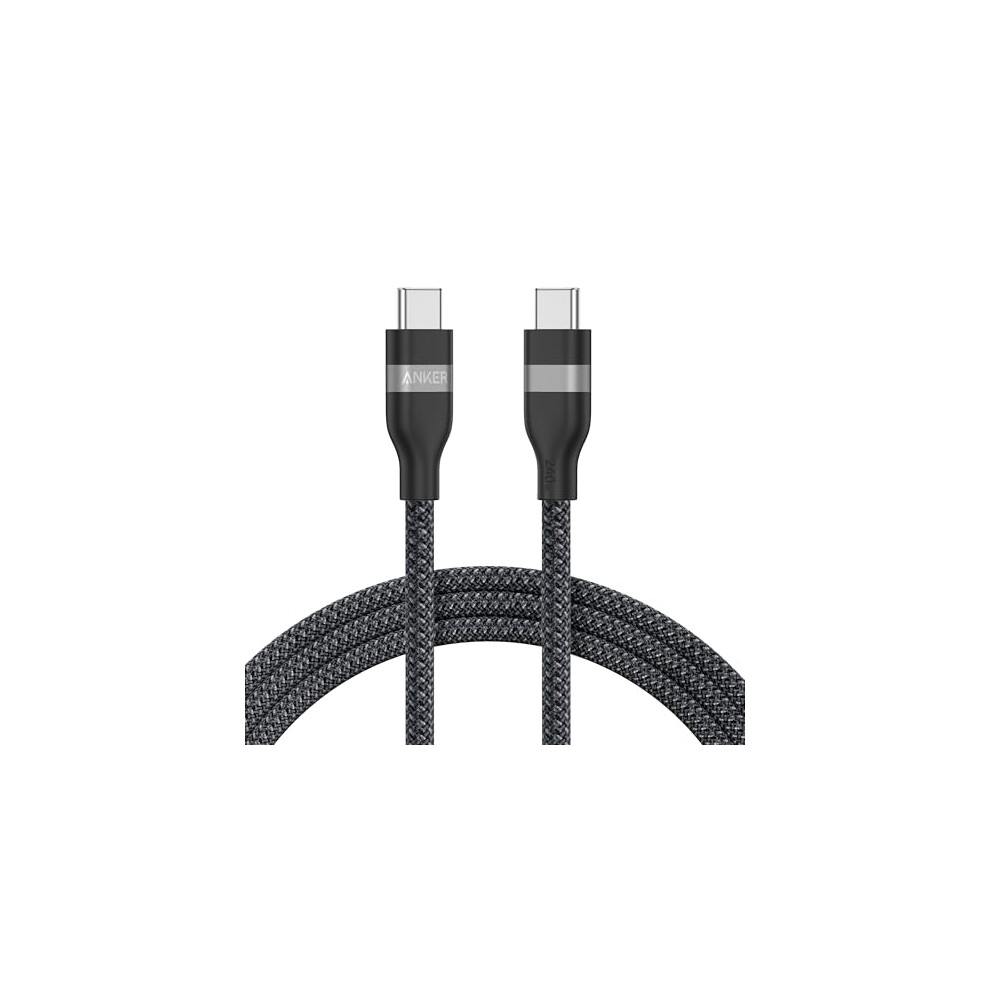 Nano USB C Cable, 240W 6 ft Upcycled-Braided USB C to USB C Cord, Type C Charger Fast Charging Cable for iPhone 16/16 Pro/16 Plus/16 Pro Max, MacBook