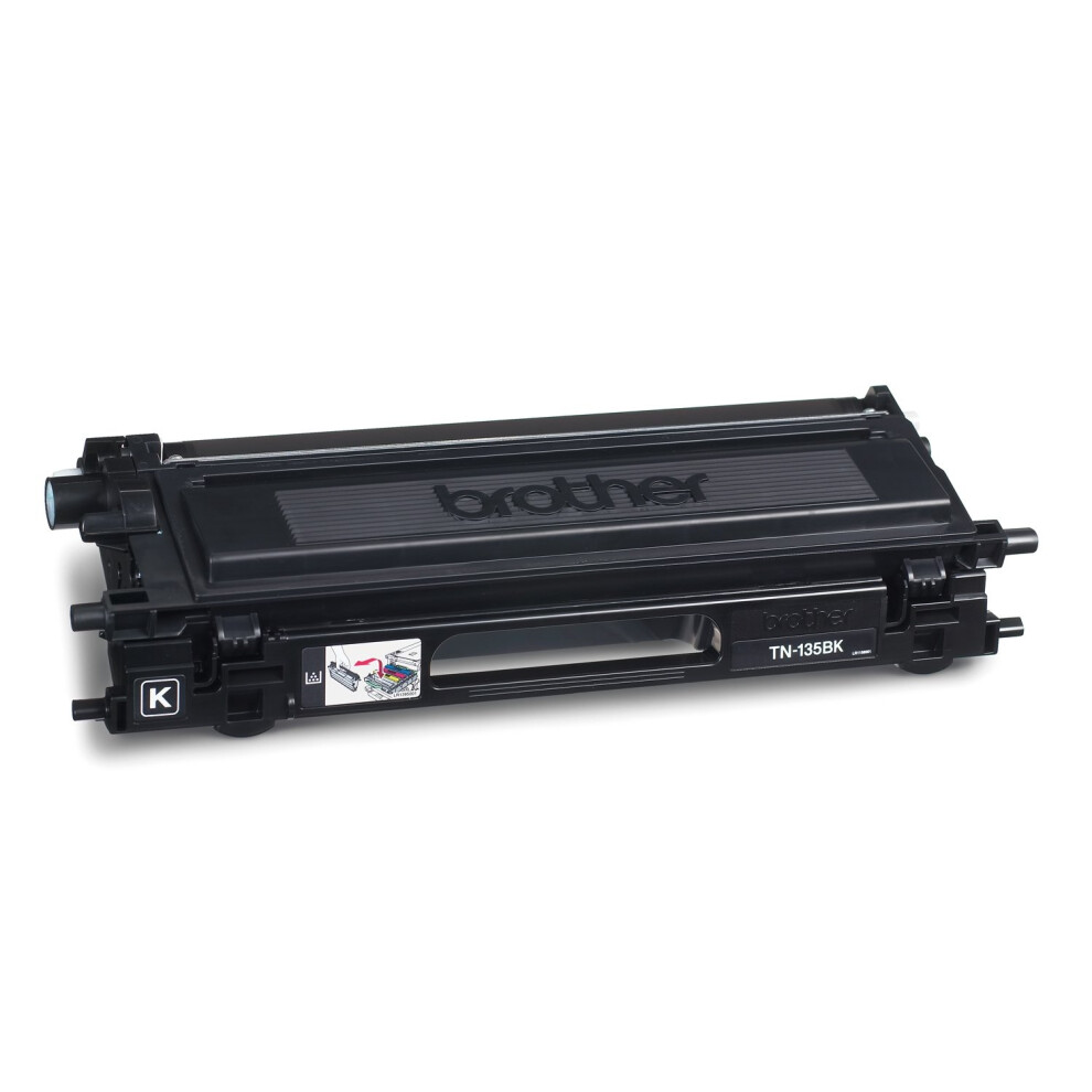 TN135BK - Black - original - toner cartridge - for Brother DCP-9040, 9042, 9045, HL-4040, 4050, 4070, MFC-9420, 9440, 9450, 9840