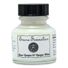 Sennelier 30ml opaalivalkoinen mustepullo 01