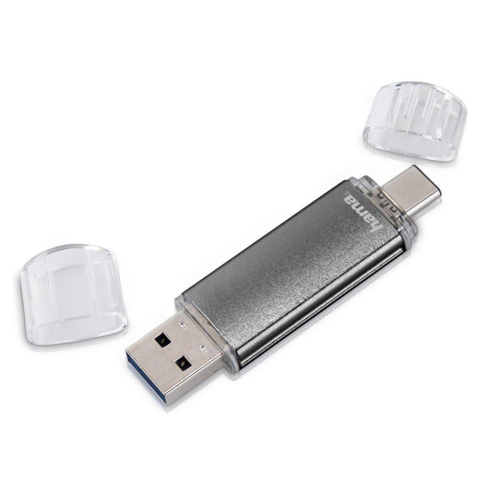| 123924 16GB Flashpen Laeta TWIN Drive | Memory Stick | Mirco USB | Grey