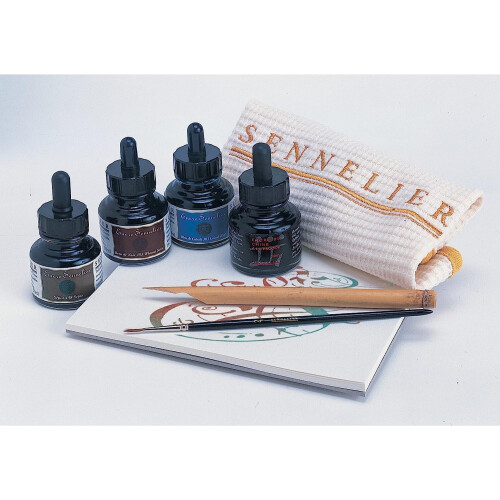 Sennelier 30ml Indigo Sininen 308 Pullo 1