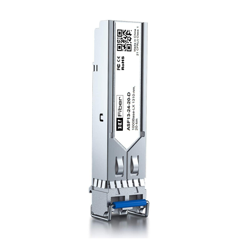 1000Base-Lx Sfp Transceiver, Sfp To Lc, 1.25G Singlemode Module Compatible With Cisco Glc-Lh-Sm/Glc-Lh-Smd, Ma-Sfp-1Gb-Lx20, Ubiquiti Unifi Uf-Sm-1G, 602693072243