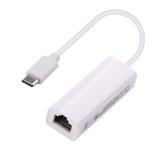 USB Type-C to RJ45 Female OTG 100Mbps Fast Ethernet Network Adapter ...