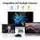 Mouse ottico wireless USB Ugreen 2,4 GHz 4000 DPI - Blu 7
