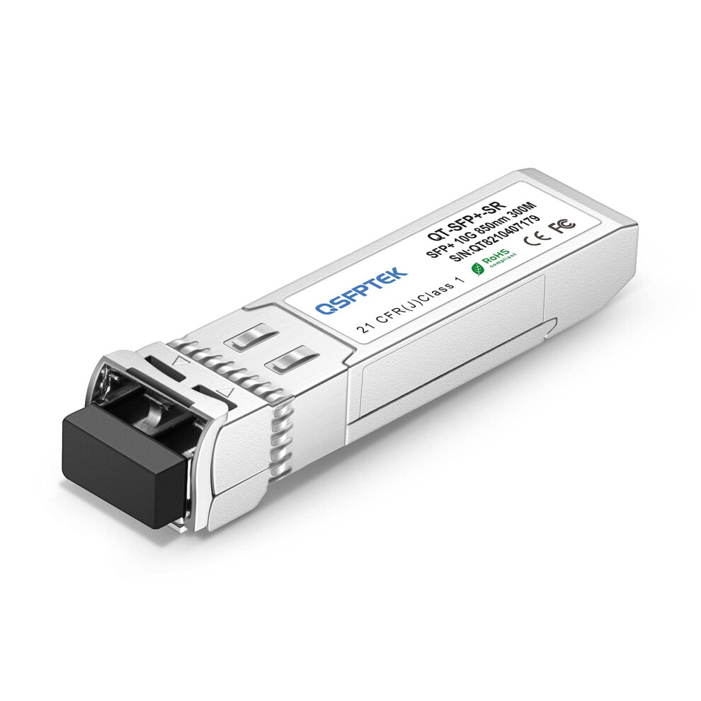 10G-Sr Sfp+ 850Nm 300M Module, 10Gbase-Sr Multimode Lc Sfp+ Transceiver For Arista Sfp-10G-Sr, Netgear, D-Link, Tp-Link, Qnap Nas, Mikrotik (850Nm, 767912359595