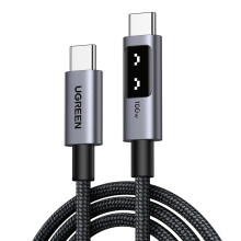 UGREEN Uno USB-C auf USB-C Schnellladekabel 100W PD, 2m